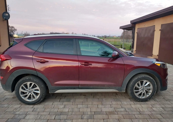 Hyundai Tucson cena 74900 przebieg: 125000, rok produkcji 2018 z Sosnowiec małe 46